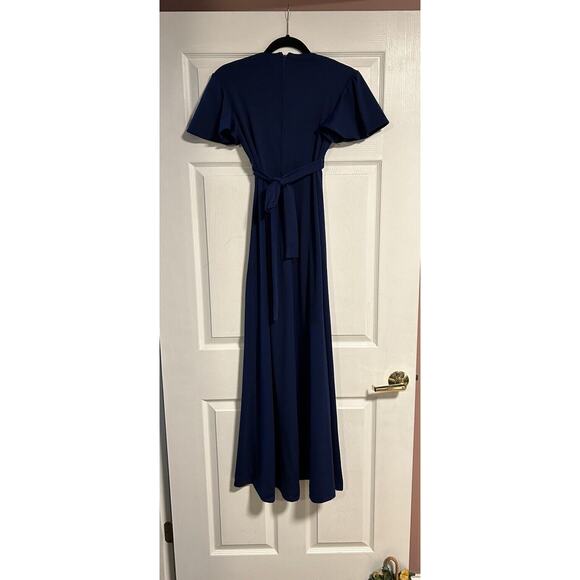 Vintage Hippie Dress Maxi Authentic 1970’s Size 9 Embroidered 2, 4, 6 JC Penney - Picture 5 of 6